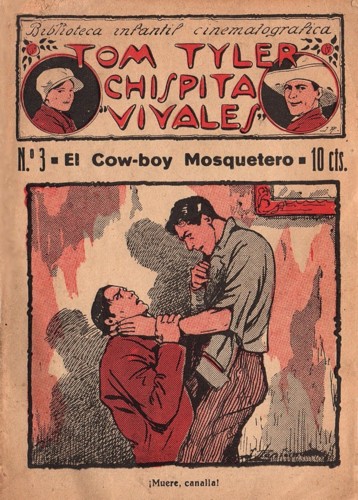 Tom Tyler The Cowboy Musketeer 1925 Biblioteca infantil cinematografica Spain