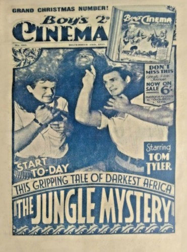 Tom Tyler Boys Cinema Jungle Mystery