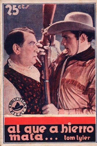 Tom Tyler Two Fisted Justice 1931 Biblioteca Films Spain