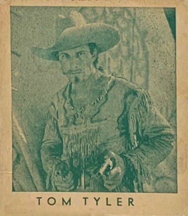 Tom Tyler as Buffalo Bill on R133 card Green No. 144