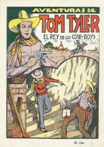 Tom Tyler King of the Cowboys Spain comic book