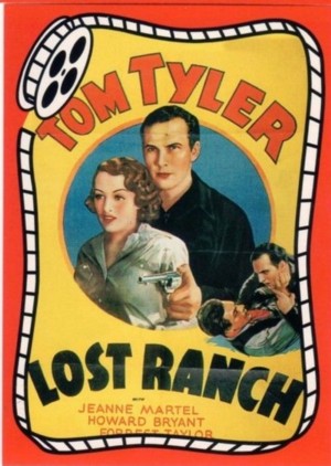 Tom Tyler modern trading card Lost Ranch