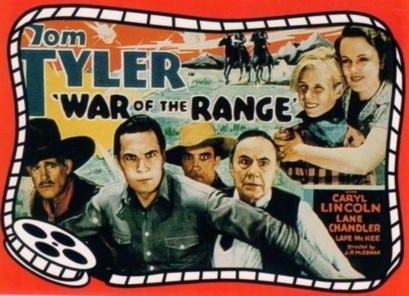 Tom Tyler modern trading card War of the Range