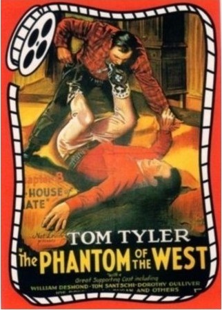 Tom Tyler modern trading card Phantom of the West