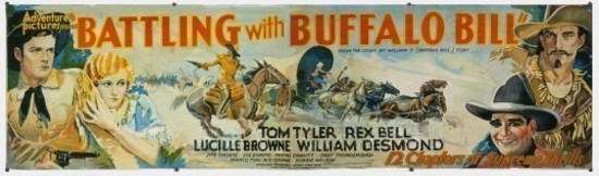 Battling with Buffalo Bill banner