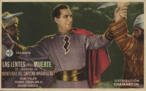 Adventures of Captain Marvel Spain movie card