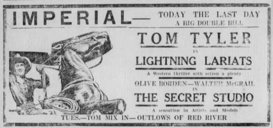 Lightning Lariats The Times Recorder Zanesville OH September 26 1927