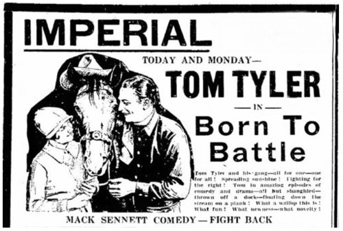 Born to Battle 1926 The Times Recorder Zanesville OH October 24 1926